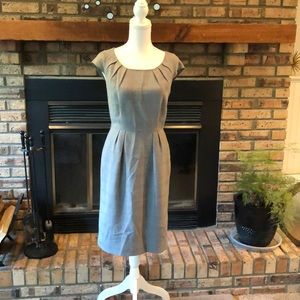 Calvin Klein Gray Cap Sleeve Dress w/pockets - 6